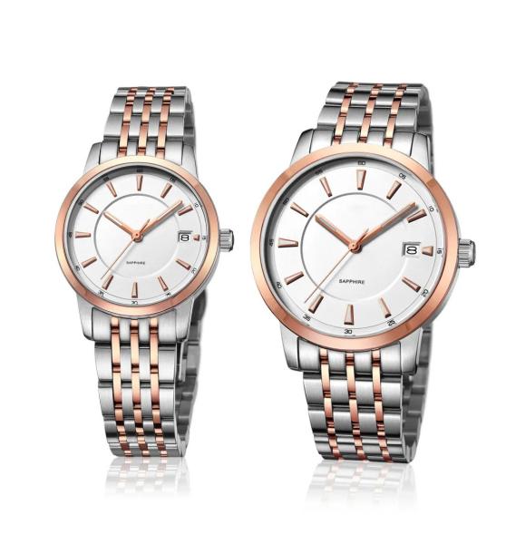Buy cheap Ladies Fashion Wrist Watch Stainless Steel Quartz Couple Lovers Watch OEM Men Fashion Watch from wholesalers