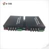 Buy cheap 8Ch fiber video media converter PTZ Data RS485 RS232  RS422 Optional from wholesalers