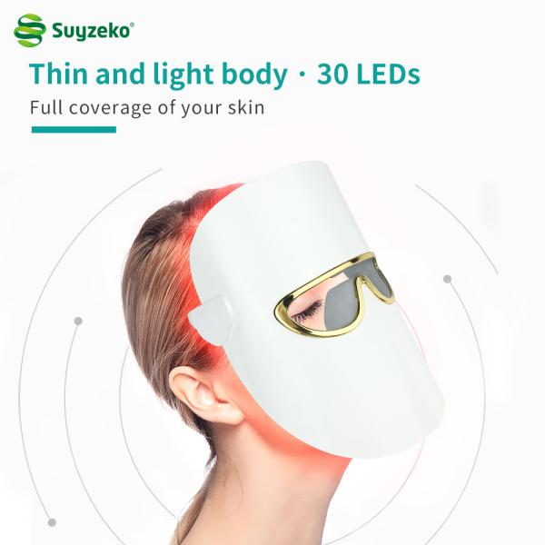 Buy cheap Colorful Photon Led Anti Aging Mask Beauty Therapy Face Facial Led Mask from wholesalers