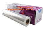 Keep Fresh PE food wrap plastic Cling film wrap jumbo roll, LLDPE power stretch