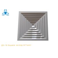 Buy cheap Aluminum Square Ceiling Air Supplier Diffuser product