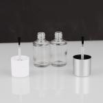 8ml 10ml 15ml Customized Accepted Clear UV Gel Nail Polish Bottle Empty Glass