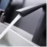 Buy cheap Gold Grey Waterfall Single Handle Basin Mixer Electroplated Finish from wholesalers
