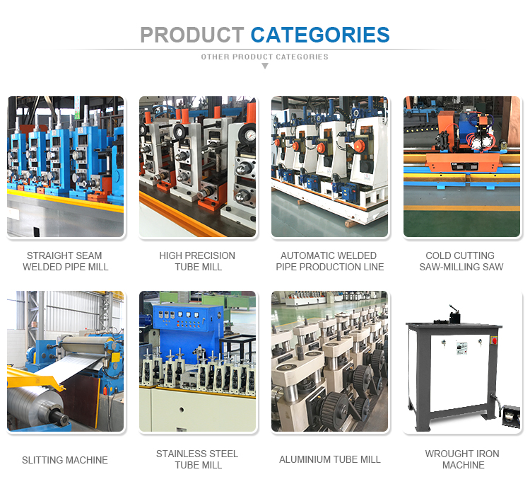 Precision Tube Mill Fully Automation ERW Tube Mill High Speed Ms Pipe Making Machinery