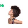 Buy cheap Eco - Friendly Synthetic Fiber Cosplay Short Wigs , Custom Color Sports Fan Wigs from wholesalers