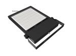 Shock Proof Industrial LED Flood Lights 100W 5 Years Guarantee For Gymnasium