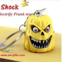 Buy cheap Funny Hallowmas Pumpkin Type Electric Shock Toy Novelty Joke Gifts Prank Toys product