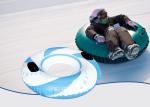 Colorful Inflatable Snow Tubes Inflatable Outdoor Furniture 0.40mm 16ga For
