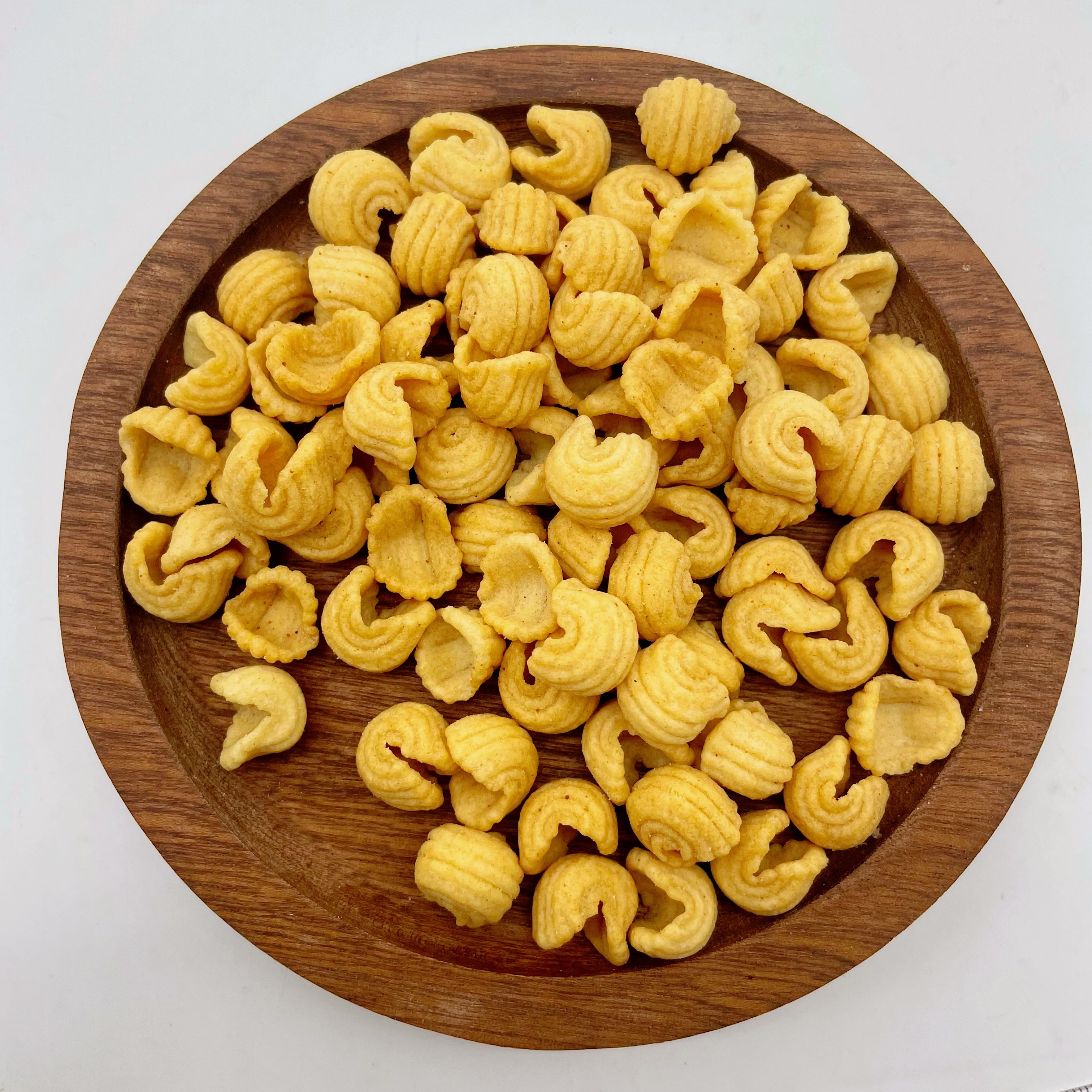 Ready-to-Eat Semi-Soft Rice Cracker Snacks Grain Based 5kg Pack Spicy Flavor