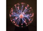 Tabletop Decoration 4 Inch Plasma Light Ball For Festival Gift , Plasma Globe