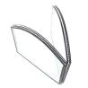 Buy cheap 6mm -20mm insulating glass butyl rubber warm edge spacer with desiccant 0.2mm from wholesalers