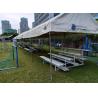 Buy cheap Outdoor Aluminum Temporary Spectator Stands 2250 Mm Length Optional Seat Planks from wholesalers