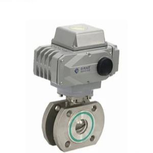 Buy cheap Straight Through Type Electric Actuated Ball Valve Stainless Steel Vacuum Ball Valve from wholesalers