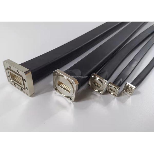 Nickel-plated Copper Flange 1.8M Microwave Flexible Twistable Waveguide for 7/8GHz Dual Polarization Antenna