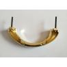 Buy cheap Zamak coffin handle by bult and nut metal casket hardware handle H007 metal coffin decoration Gold color from wholesalers