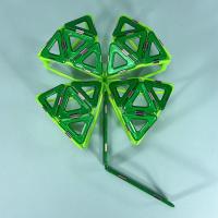 Buy cheap Creative Construction Clover Magnetic Educational Building Blocks Children Toys product