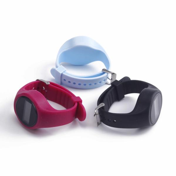 Buy cheap EMC ROHS Reach Certified Slim Pedometer Bracelet Distance Up To 1999.99Km/1263.99Miles from wholesalers