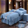 Buy cheap Modern Style Massage Table Sheet Cover Set Luxury Spa Pure Microfiber 4 Piece Bedding from wholesalers