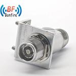 Indoor/Outdoor IP65 SMA Jack to N Jack Bulkhead Lightning Arrester Surge