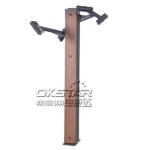 fitness equipment for elderly wood outdoor fitness chest press machine chest