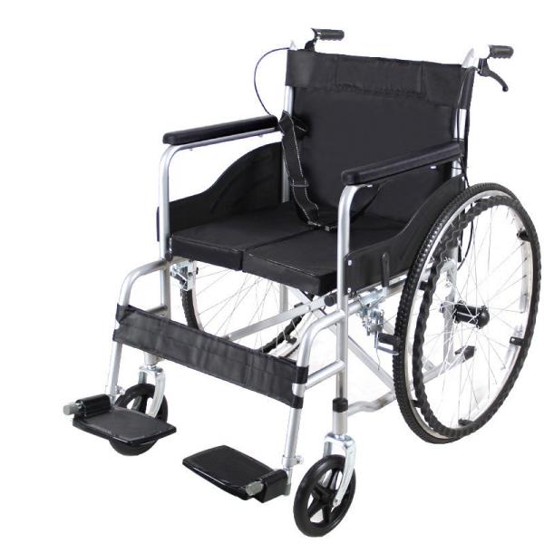 Buy cheap Solid Tire Wheel Electroplating Hospital Transfer Chair Portable Four Brakes from wholesalers