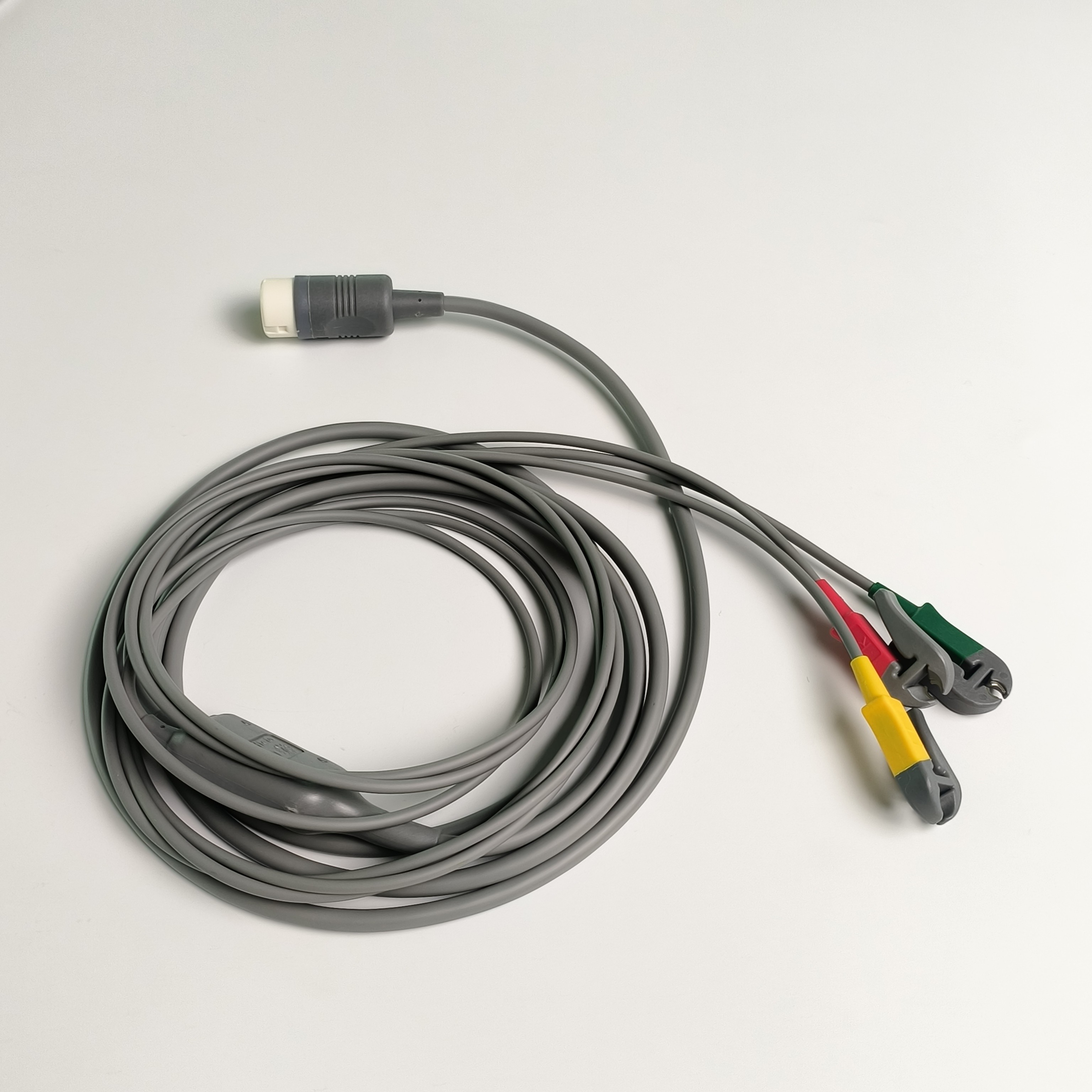 PHILIP Original Efficia Combined Cable/3-Leadset Grabber IEC. Machine End Round 12-Pin,REF: 989803160741