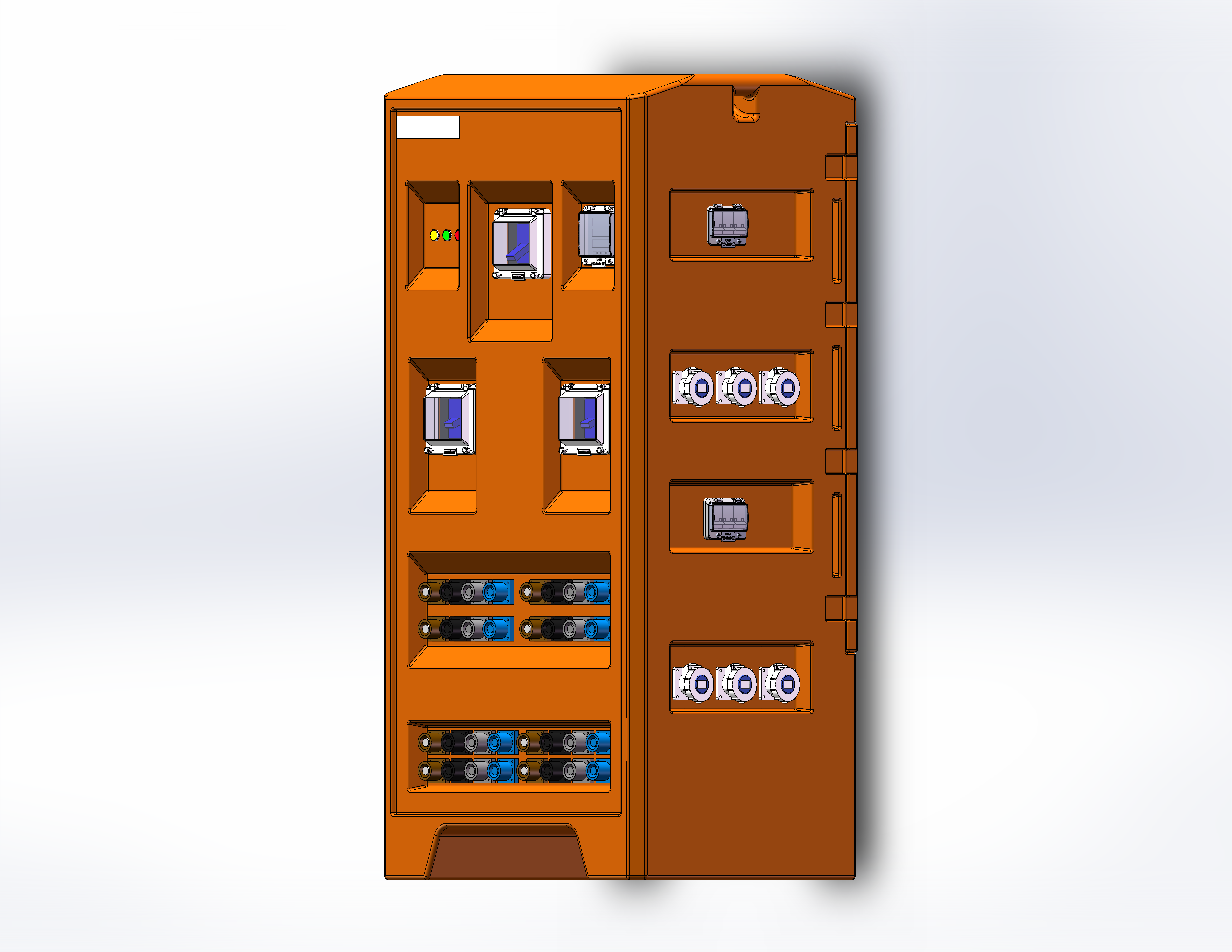 Large 16 Channel Power Distro Boxes For Indoor And Outdoor