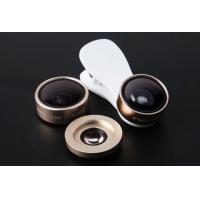 Buy cheap Super Clear Mobile Phone Extra Camera Lens , 3 In 1 Universal Clip Lens 25 X 14 product