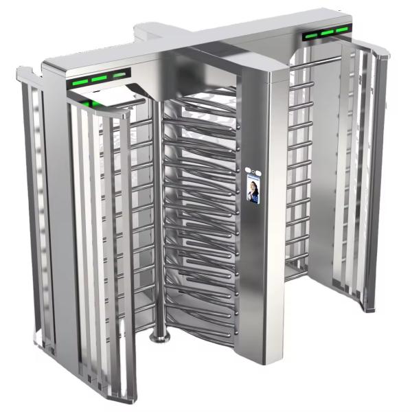 Speed Full Height Turnstile Gate With SUS304/316 Material In UAE 30-45P/Min