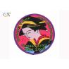 Buy cheap Round Clothing Wovene Iron On Embroidered Patches For Bags / Hats / Shirts from wholesalers
