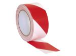 Hazard Warning Barrier Tape PVC Safety Warning Tape Red/White 500Mtr