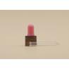 Buy cheap Rose Red Teat Essential Oil Pipettes Dropper Gold Pearl Pearlesent Pigment Collar from wholesalers