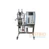 Buy cheap 10L Glass Fermenter Two 6 Blade Rushton Impellers Sterilizable Conductivity Probe from wholesalers