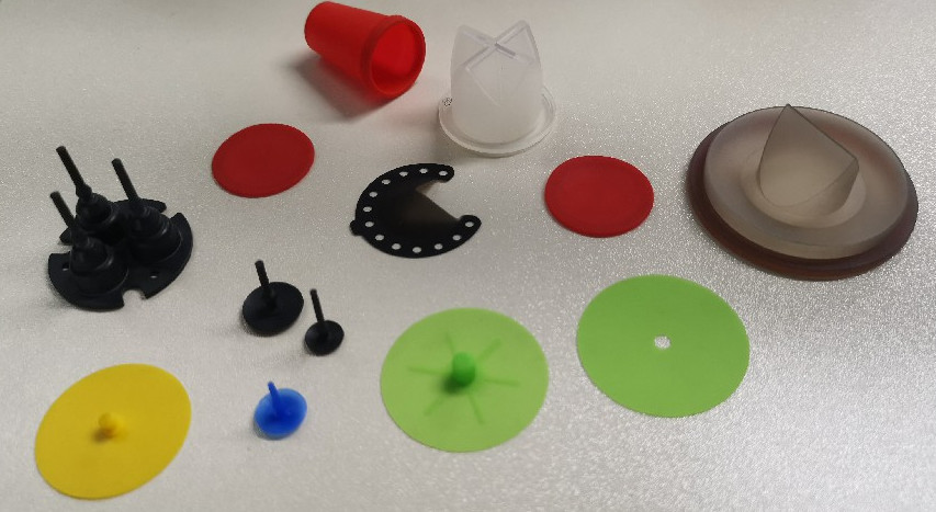 Custom Wafer Type Plate Check Mini Silicone Valve Compressor Valve Plate