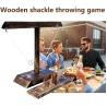 Buy cheap Handmade 8.5cm Wooden Doll House Toys Colored Rings Throwing Hooks from wholesalers