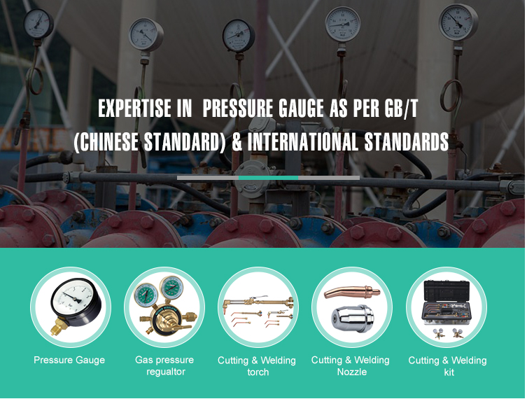 Dry Stainless Steel Pressure Meter 60mm Manometro Pressure Gauge