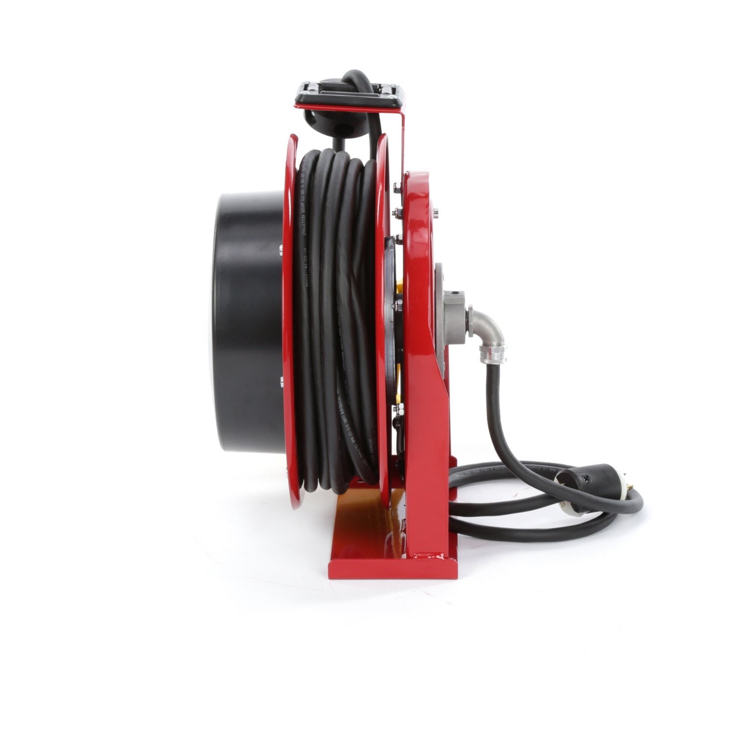 Ultra Compact Air Pipe Hose Reel Enclosed Drive Spring 7.6m Premium Duty Reel Drum Small Reel