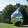 Buy cheap High Anti-Corrosion Mirror Polished Stainless Steel Tear Sculpture In UK from wholesalers