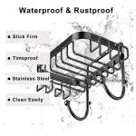 No Drilling Durable Stainless Steel Soap Dish Holder for Bathroom and Kitchen