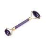 Buy cheap 76.7g Purple Jade Beauty Roller Amethyst Jade Roller Gua Sha Set OEM from wholesalers
