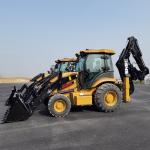 Mexico Market SNSC 388 Backhoe Loader Excavator 2740mm Bucket Dumping Height 75