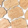 Buy cheap Eco-Friendly Personalized Wooden Baby Announcement Plaque - Perfect for Newborn Gifts from wholesalers