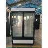 Buy cheap 1000L Glass Door Chiller Vertical Display Freezer For Supermarket from wholesalers