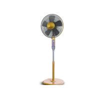 Buy cheap Quiet Electric Stand Fan Wide Area Oscillation Safety Grill Round Base ETL Listed product