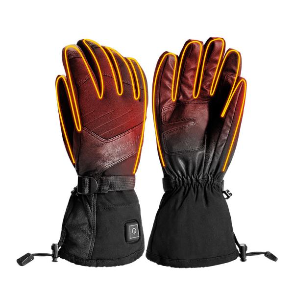 Lithium Rechargeable Fishing Heated Winter Gloves 7.4V Battery Powered Electric