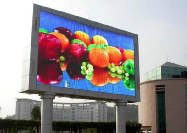 Buy cheap Commercial Outdoor Full Color LED Display , big LED Screen Video Board P10 SMD3535 from wholesalers
