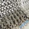 Buy cheap Chain Size 12mm*24mm Metal Chain Link Curtains Designed For Industrial Construction from wholesalers