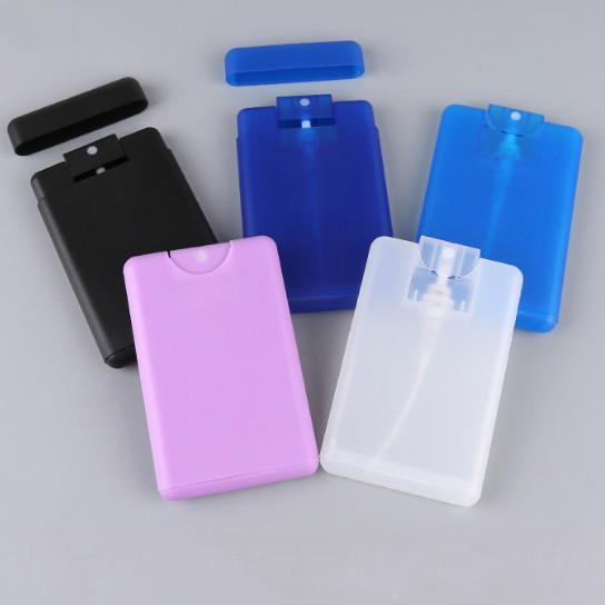 Buy cheap 20Ml 30ML Plastic Credit Card Sprayer For Perfume White Black Pink Blue from wholesalers