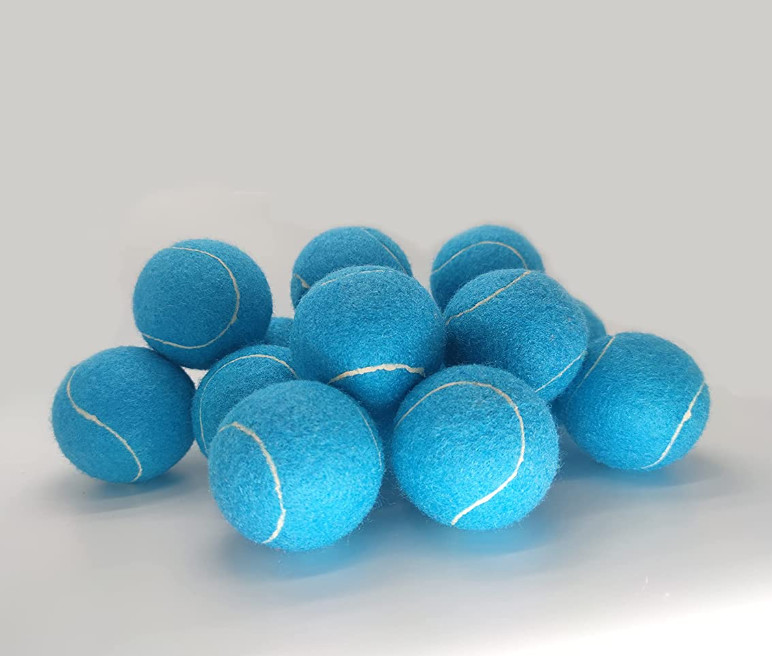 blue tennis balls for dogs