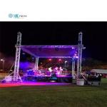 50*2mm Main Tube 400mm Square Aluminum Truss System for Professional Exhibition